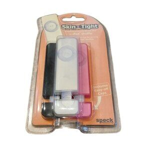 Speck Toughskins 3 Pack iPod Shuffle Protection NEW White Pink Black Cases Vtg